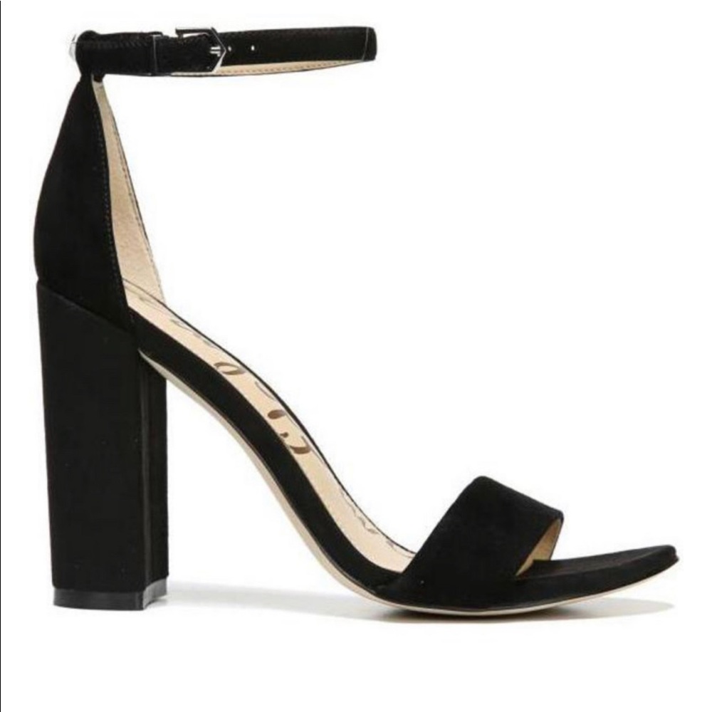 Sam Edelman Black Yaro Ankle Strap Sandal